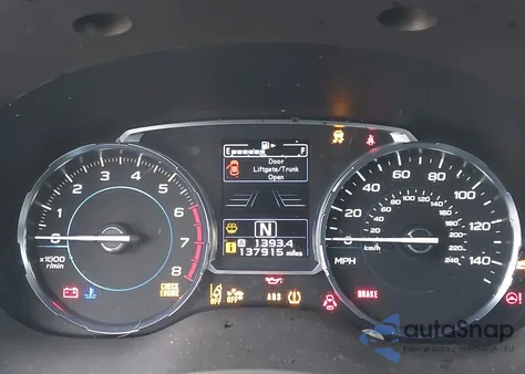 2018 Subaru Forester 2.5I Premium from USA, damaged, VIN JF2SJAGC8JH504134